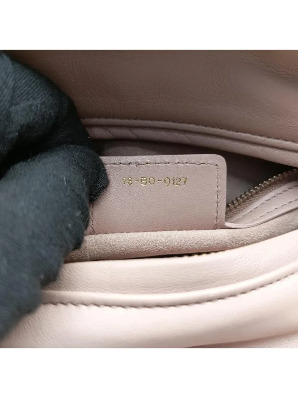Dior Lady Pink Lambskin Handbag